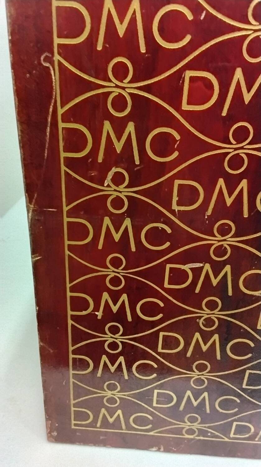 Coffret/ petite commode de mercerie vintage de la marque DMC