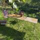 Table de camping pliante en formica