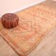 Peach Vintage Moroccan Rug 163 x 289 cm, Berber Wool Rug, Handmade Boho Rug