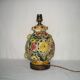 Openwork porcelain lamp base - Italy from the 1920s