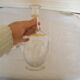 Crystal carafe decorated with gilded leafy interlacings by Saint Louis