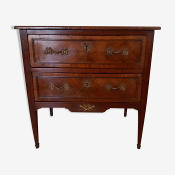Louis xvi style jumping chest of drawers
