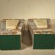 Pair of marble bookends