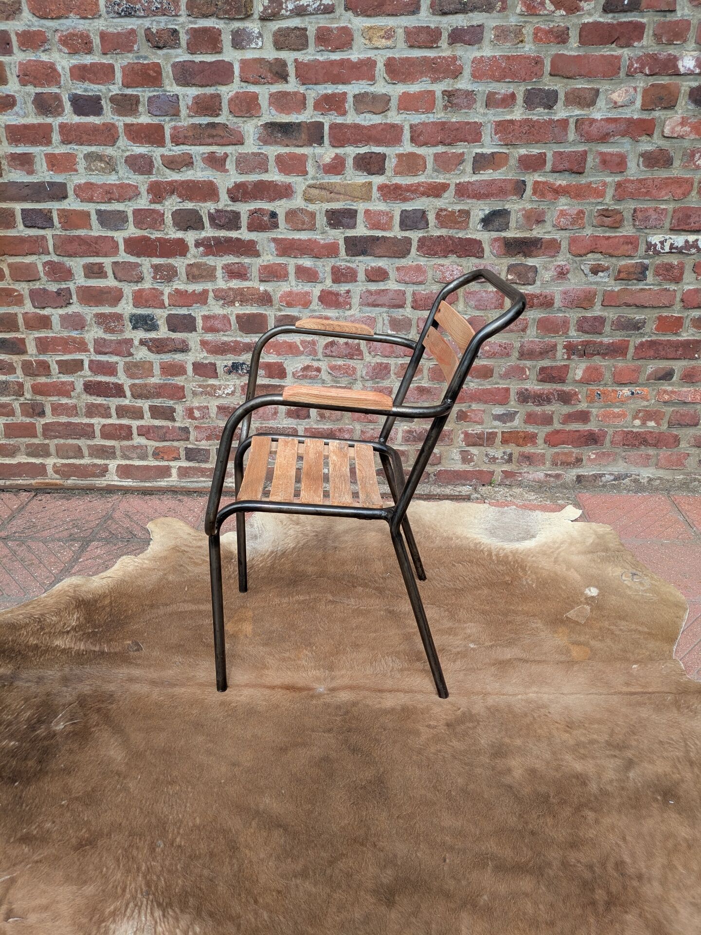 Industrial armchair