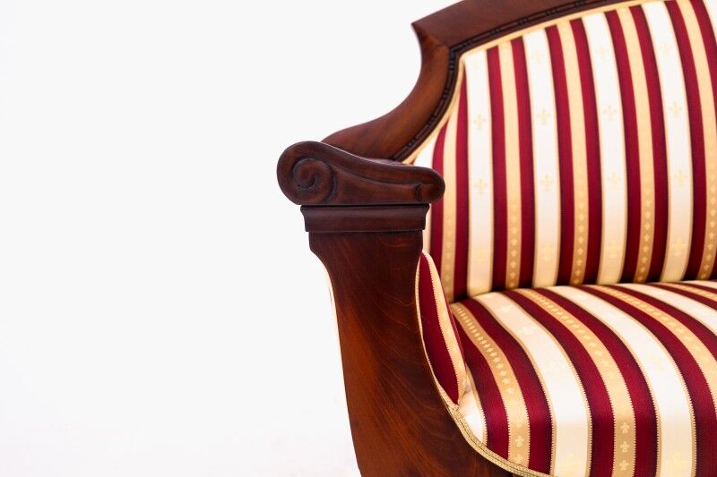 Antique sofa from the late 19th century, Northern Europe. After renovation.