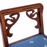 Antique seat from around 1900, Western Europe. After renovation.