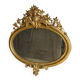 Oval Mirror Louis XV gilded wood