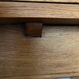 Table from the 1940s in light oak