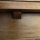 Table from the 1940s in light oak