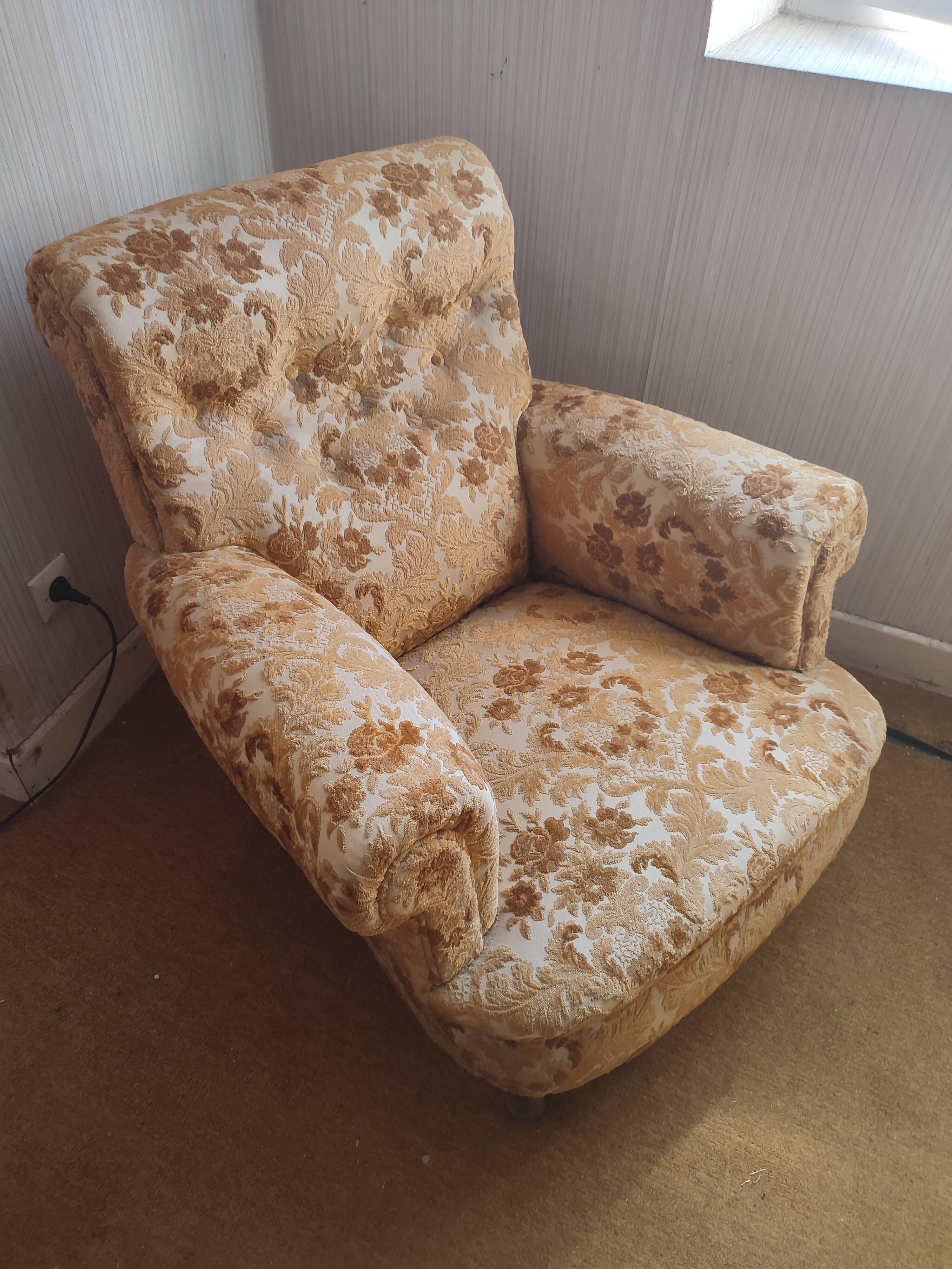 Set chairs and armchair vintage