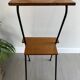 Vintage side table, pedestal, end table