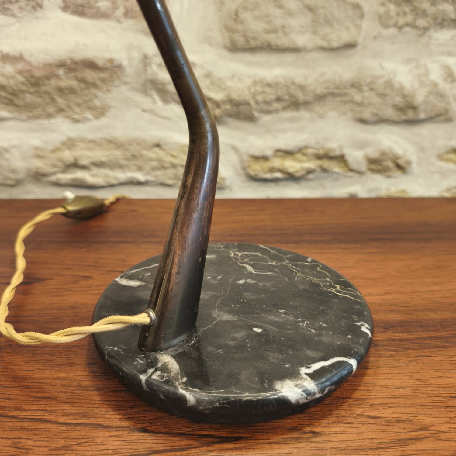 Lampe à poser design Oscar Torlasco, Lumen Milano, 1950