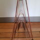 Brass and skai vinyl holder