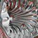 Shell-shaped silver-plated butter dish Jacques made in England.