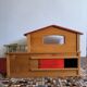 Jouet chalet en bois
