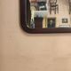 Miroir arche en bois vintage Pologne 1970