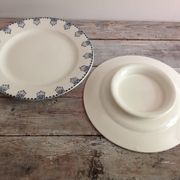 Paire de plats Terre de Fer