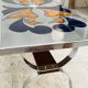 Metakore coffee table in ceramic from vallauris, signed cedem.