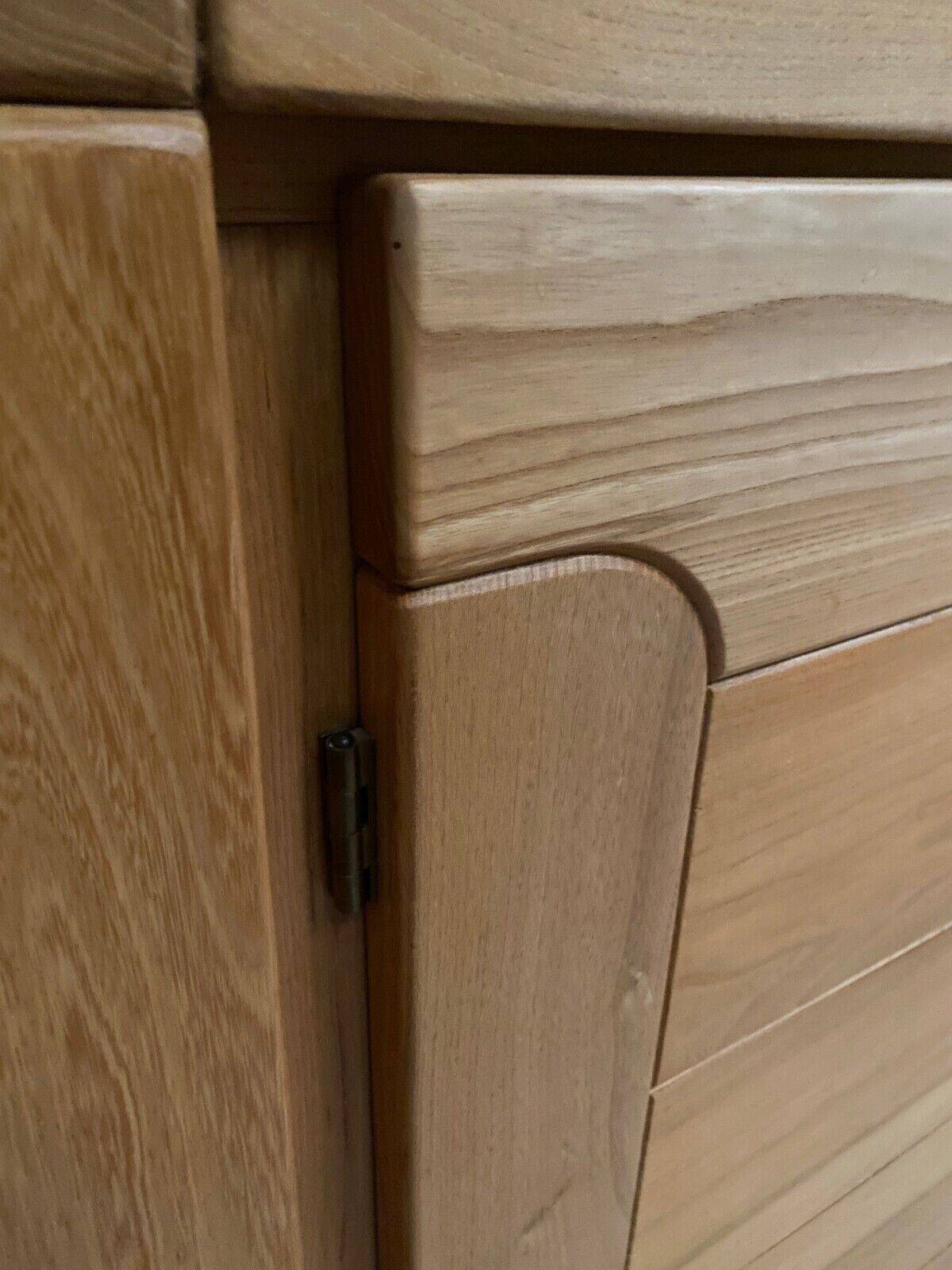 Elm sideboard Maison Regain circa 1970