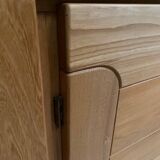 Elm sideboard Maison Regain circa 1970