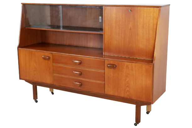 Vintage highboard cabinet ́Fradley ́ Danish design