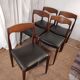 Lot de 5 chaises style scandinaves
