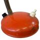 Vintage red metal desk lamp