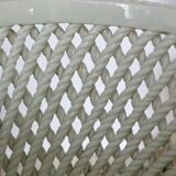 Vintage braided pot cover