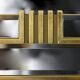 Vintage Italian wall mirror, 1980s