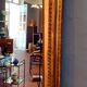 Large mirror XIX th in wood and gilded stucco Louis XVI style