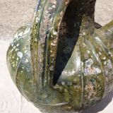 Dig jug pottery vase ancient terracotta green