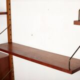 Royal System wall unit designed by Poul Cadovius for Cado, Denmark 1950’s