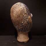 Bamiléké beaded head