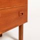 Scandinavian teak chest of drawers with locks