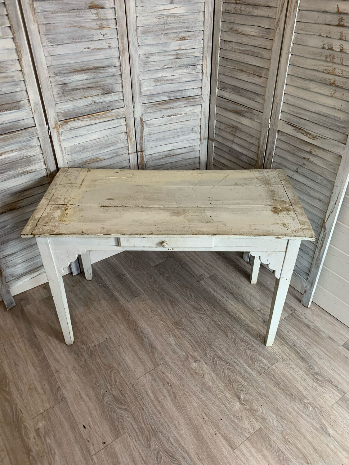 Table de ferme vintage