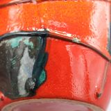 Old german vase vintage design west germany keramik harlekin 60's