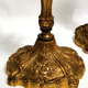 Pair of old candlesticks in Gilded Bronze ---- Signed!