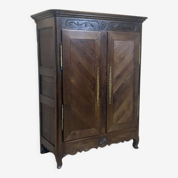 Armoire bretonne en châtaignier du XIXème - démontable