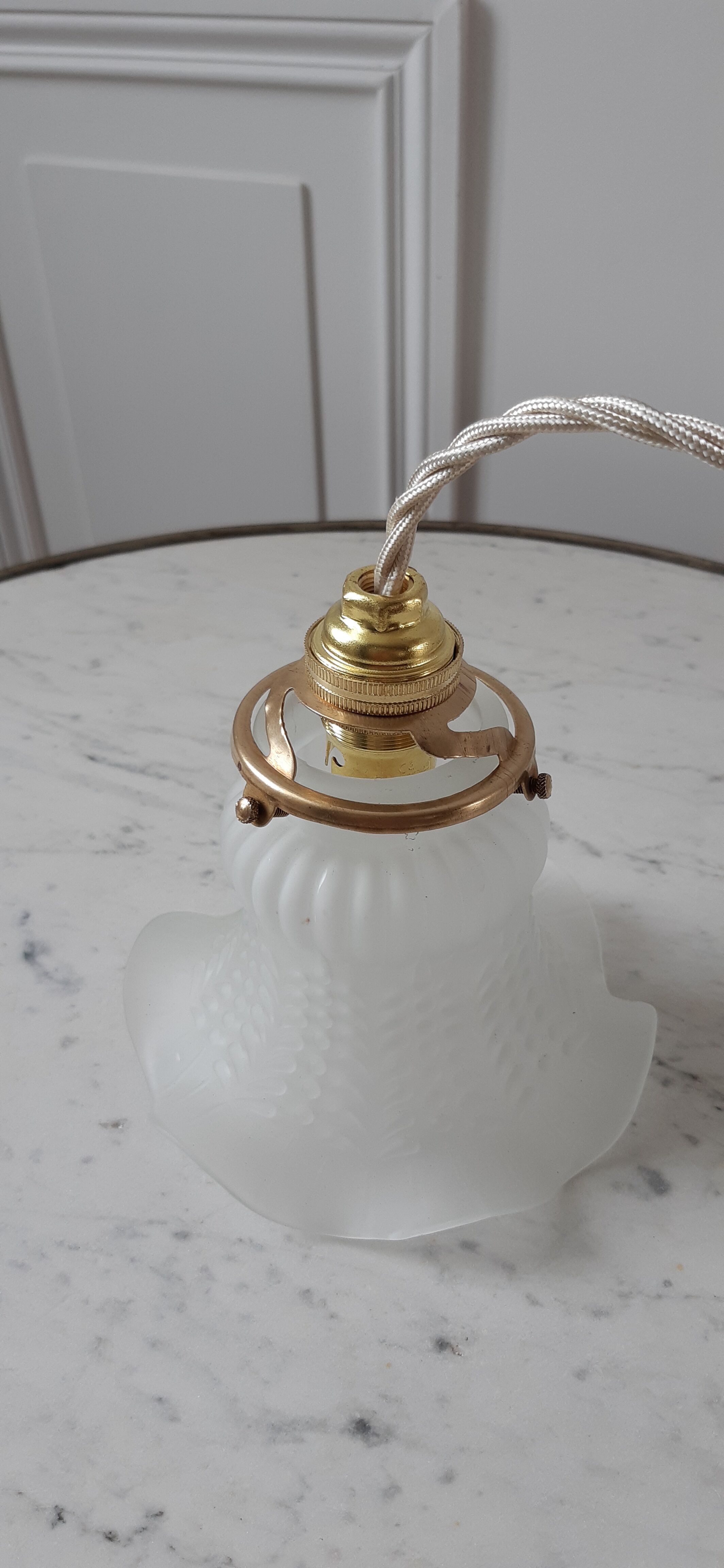 Tulip walking pendant lamp 50s 60s