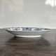 Old oval dish in Boch Frères Keramis earthenware.