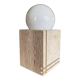 Travertine lamp 1970