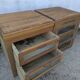 Pair of professional furniture, chests of drawers.
