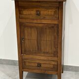 Meuble d'appoint en bois exotique