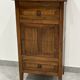Exotic wood side table