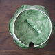 Souptureen and dish in cabbage slip