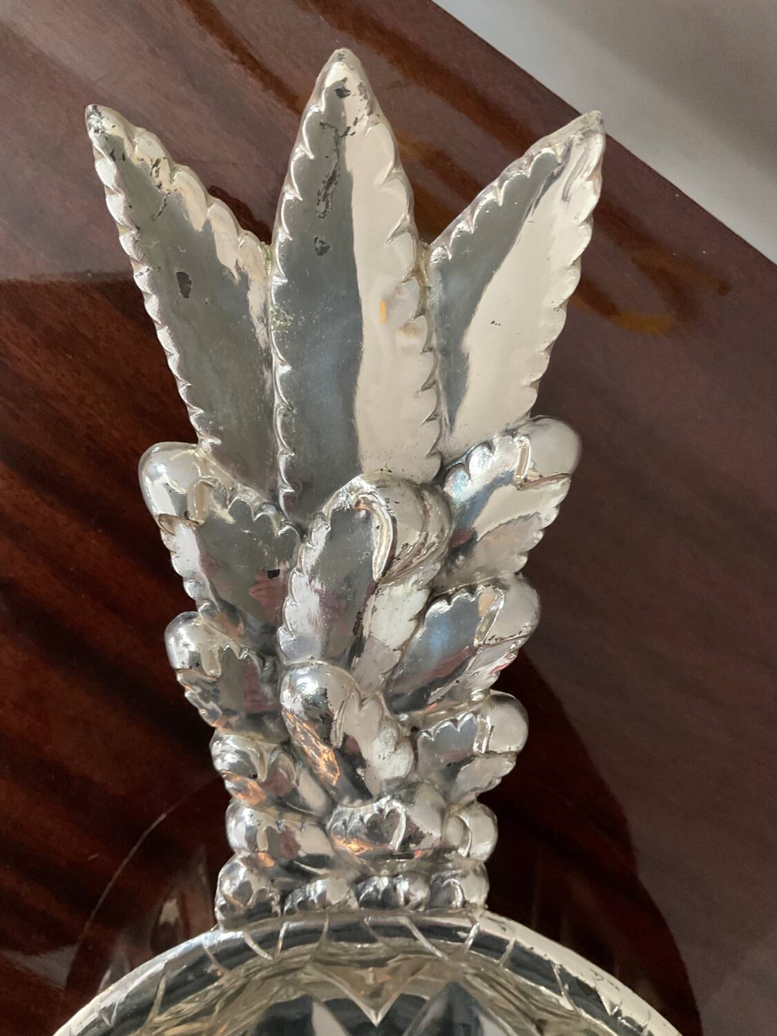 Pineapple cup series and 5 silver metal bowls