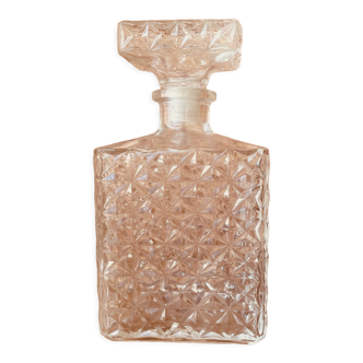 Carafe a whisky rectangulaire vintage années 70