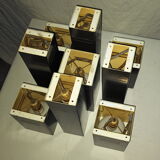 Raak ceiling lamp in 9 elements to position, from the 70s