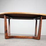 Table de conférence milieu du siècle par Dřevotvar, années 1960