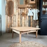 Square Farmhouse Coffee Table (Refurbished)